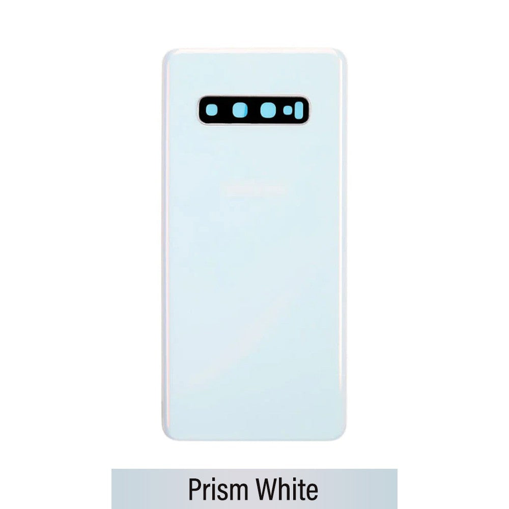Red Rear Cover Glass For Samsung Galaxy S10 Plus G975F-Prism White Red Rear Cover Glass For Samsung Galaxy S10 Plus G975F-Prism White